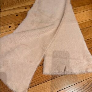 Fuzzy Light Pink Scarf. SUPER SOFT!!